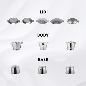 <span class=keywords><strong>Cafetière</strong></span> électrique <span class=keywords><strong>à</strong></span> expresso et moka pot, moderne, en aluminium, <span class=keywords><strong>à</strong></span> <span class=keywords><strong>induction</strong></span> commerciale, classique, <span class=keywords><strong>italienne</strong></span> - Product Image 6