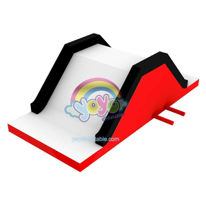 Plataforma de Salto Inflable Comercial con Doble Rampa, Plataforma de Juego Segura para Niños, Equipo de Juego Interior y Exterior - Product Image 3