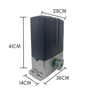 Conception sûre industrielle résistante de la basse tension 36V de moteur de porte coulissante de C. C de 4500KG avec la protection humaine pour des zones industrielles - Product Image 2