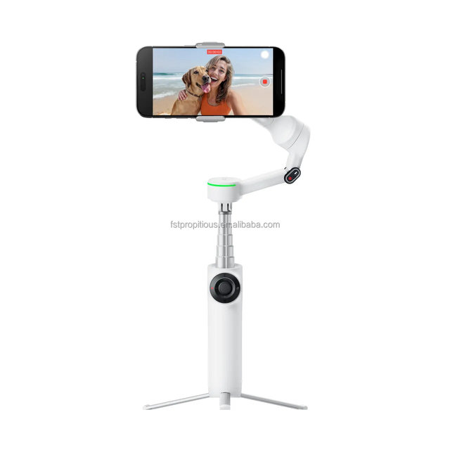 2025 Insta360 Flow 2 Pro Mobile Phone Gimbal 3 Axis Stabilization Handheld Gimbal Auto Tracking for Vlog Lightweight Stabilizer
