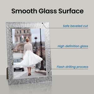 Cadres photo en cristal par sublimation personnalisés pour décoration de mariage, ornements en verre décoratifs – Offre spéciale - Product Image 4