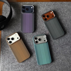 เคสโทรศัพท์แม่เหล็กเนื้อคาร์บอนไฟเบอร์เรืองแสงแฟชั่น สำหรับ iPhone 17 15 16 Pro Max  บางเฉียบ  วัสดุ PC แข็ง ป้องกันอย่างดี - Product Image 2