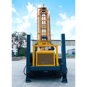 Foreuse hydraulique pour puits d'eau SY1000, <span class=keywords><strong>profondeur</strong></span> <span class=keywords><strong>1000m</strong></span>, diesel 194kW, capacité <span class=keywords><strong>de</strong></span> levage 36T, couple 14000N.m, machine <span class=keywords><strong>de</strong></span> forage sur chenilles - Product Image 1