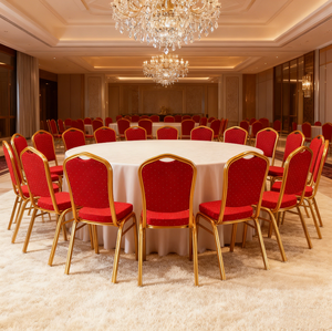 <span class=keywords><strong>Chaise</strong></span> de banquet élégante de style Tiffany avec design empilable et poignée de transport Vente en gros d'usine pour les commandes en gros d'événements - Product Image 2