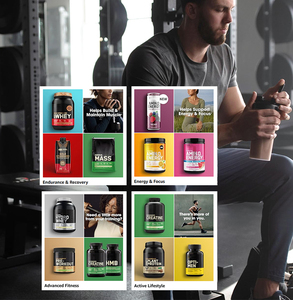 OME personnalisé bio sans sucre Fitness poudre de protéine de lactosérum Sport Gym suppléments de prise de poids pour musculation - Product Image 5