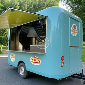 2025 Cheap Price Towable <strong>Food</strong> Trailer Simple <strong>Food</strong> Kiosk Street Mobile Bar Kitchen Small Hot Dog Ice Cream Foodcart Germany - Product Image 2