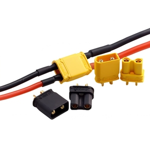 Conector XT30U Macho y Hembra de Amass con Cables de Extensión para Modelos RC de Alta Corriente y Baterías de Bicicletas Eléctricas - Product Image 1