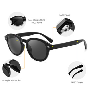 Nuevas Gafas de Sol Polarizadas para Mujer, TR90 Ultraligeras, Armazón Pequeño, Protección UV400, Forma Ovalada, Gafas de Sol Modernas - Product Image 4