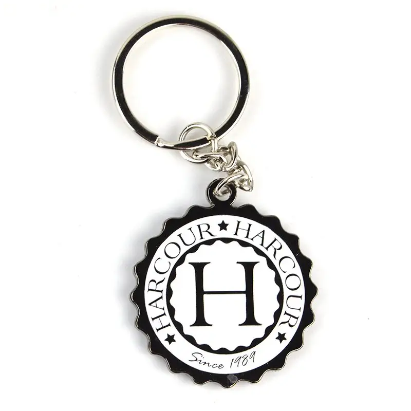 Tùy Chỉnh Keychain Thiết Kế 2D 3D Mềm Men Tên Công Ty Logo Hình Dạng Keyring Kẽm Hợp Kim Kim Loại Móc Chìa Khóa