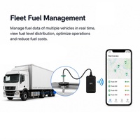 Système de suivi GPS des véhicules 4G avec capteur de niveau de carburant et surveillance de la consommation de carburant en temps réel