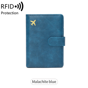 ซองใส่หนังสือเดินทางแบบหนัง PU RFID สุดหรูที่ใส่หนังสือเดินทางสำหรับครอบครัวแบบมีลักษณะเฉพาะตัว - Product Image 6