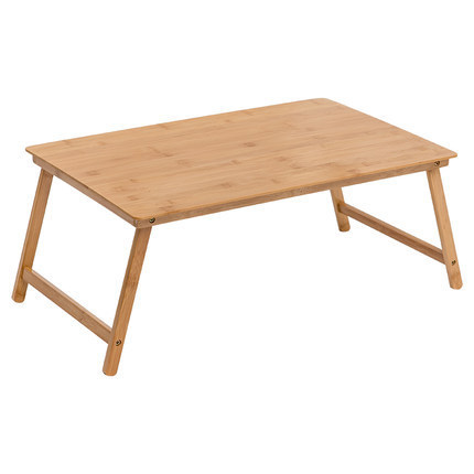 Gather Foldable Bamboo Laptop Desk for Students-Compact Design for Studying & Eating in Dorms/Home Use