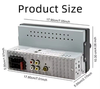 Lecteur multimédia avec écran tactile pour voiture, autoradio 7 pouces 1 Din USB TF FM BT AUX Audio Stéréo MP5 OEM/ODM