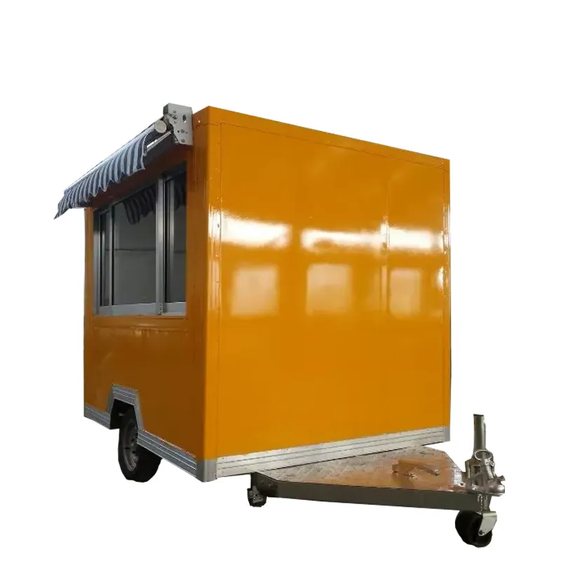 Best Sale Towable Type Mobile Fast Food /ice cream vending Trucks For Sale In China