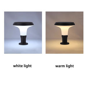 Luces de puerta con energía solar Lámpara de <span class=keywords><strong>pilar</strong></span> europeo para exteriores LED Blanco cálido Impermeable IP65 para el frente de la <span class=keywords><strong>casa</strong></span> - Product Image 2