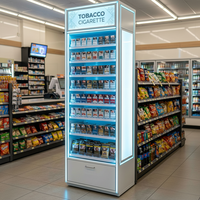 Présentoir Distributeur de Cigarettes et Tabac en Gros pour Magasins de Fumeurs – Matériaux Mixtes, Conception Personnalisée