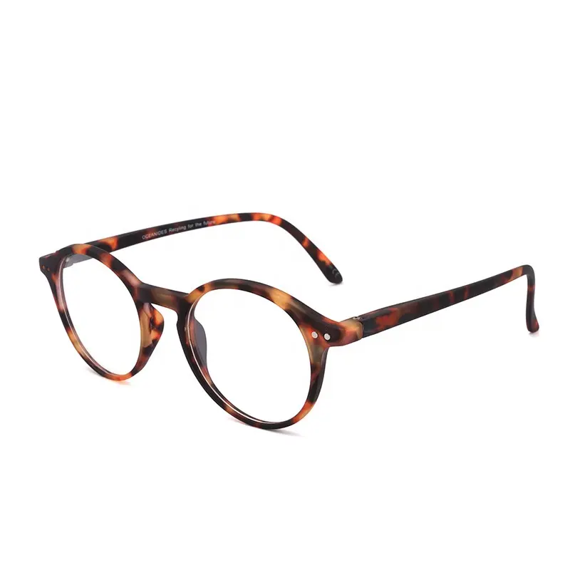 Sunbest 5009 all'ingrosso a buon mercato OEM PC tondo telaio presbiopia occhiali Logo personalizzato cerniera a molla rivetto vetro di lettura