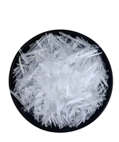Esurey Vente en gros de cristaux de menthol de qualité alimentaire, cristaux de menthol CAS 89-78-1, poudre de menthe