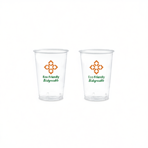 แก้ว PLA ย่อยสลายได้ เป็นมิตรกับสิ่งแวดล้อม ขนาด 575 มล. ภาชนะบรรจุเครื่องดื่มแบบใช้แล้วทิ้ง - Product Image 2