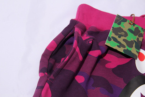 Small MOQ 1:1 High Quality <strong>Bapees</strong> Shark Head Camouflage Shorts, Men's <strong>Pants</strong> Street Sports Jogging Shorts with Elastic Waistband - Product Image 3