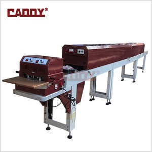 CADD Macchina Orizzontale per Sigillatura Bordi a Nastro e Asciugatura Inchiostro, Tunnel di Asciugatura a Nastro a Doppio Lato per Bordi Oliati - Offerta Speciale - Product Image 1