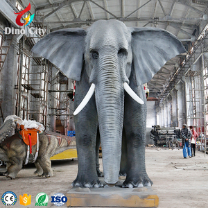 Cử Động Được Kích Thước Cuộc Sống Mô Phỏng Động Vật Nhân Tạo Con Voi Cho Bán - Product Image 5