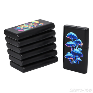 Portable Manual Modern Cigarette <b>Storage</b> Case for 5 Cigarettes Plastic <b>Material</b> with Customized Logo for - Product Image 5
