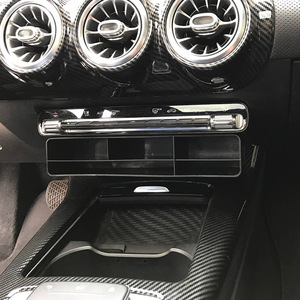 Boîte de rangement pour console centrale Mercedes-Benz Classe A, plastique, modification intérieure de luxe, 1 à 3 compartiments - Product Image 2