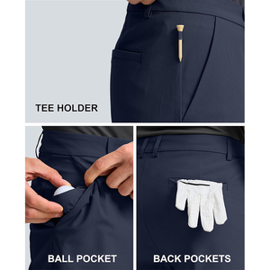 Short de Golf Personnalisé Séchage Rapide Homme Évacuation de l'Humidité Short de Jogging Extensible Sports Randonnée Shorts de Golf pour Hommes - Product Image 5