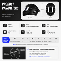 Casque de moto modulaire rabattable homologué DOT, coque ABS, doublure EPS, double visière, équipement de course intégral pour rallye et moto tout-terrain