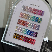 Ensemble de vernis gel UV effet œil de chat Suuseegel de haute qualité, non toxique, 60 couleurs, personnalisé, 15 ml, étiquette privée