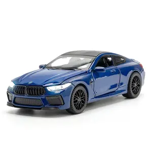 Hot 1:32 Scale M8 DieCast Alloy Car Model Toy Vehicles Diecasts & Toy Collectibles Kids Toys Car Whit Acrylic Box Diecast Model