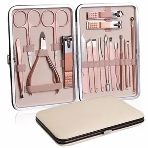 Nail beauty Care Kit at Home perfect Manicure Set with Cuticle Trimmer Nail File and Curved Scissor for girls