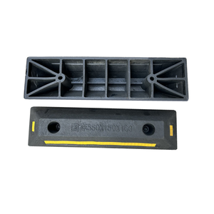 500*150*100 मिमी रबर व्हील स्टॉपर पार्किंग स्टॉप आसान पार्किंग शैली पार्किंग स्टॉप - Product Image 6