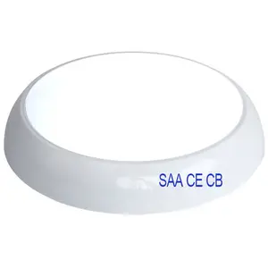 SAA CB CE TUV 3年Warranty CB 6000 IP65浴室led照明器具Round ledライトランプWaterproof LED天井Light