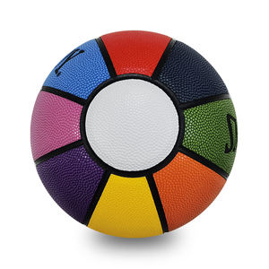 कस्टम थोक स्माइली रात वैन गॉग फैशन बास्केटबॉल पु चमड़े - Product Image 3