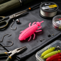 Appâts flottants souples Maxsen Wholesale, style Thunderworm, toutes sortes de couleurs, pour la pêche au bar en eau douce