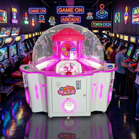 Machine de jeu à monnayeur pour 4 joueurs, style île, avec système de rotation de prix, machine distributrice de cadeaux d'arcade pour aire de jeux pour enfants