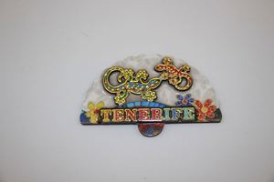Imán de MDF Más Vendido con Diseño Único de Búho, Caballito de Mar, Mariposas y Lagartos, Imanes Personalizados para Refrigerador en 3D, Forma de Abanico y Rectángulo - Product Image 2