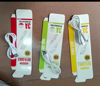 Kabel Data Transfer Data ponsel pengisi daya pabrik murah kabel Data Tipe C 1A 1,5a 2A kabel Data usb-micro untuk kabel pengisi daya Android