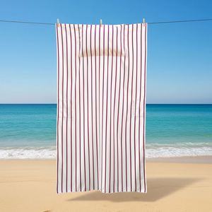 Toalla de Playa de Microfibra Personalizada, Libre de Arena, de Secado Rápido y Absorbente, con Bolsa para Toalla de Piscina - Product Image 1