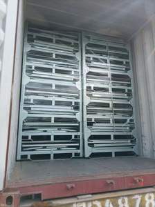 סגנון אירופאי מתקפל כלוב אחסון | חובה כבד קריסה & stackable | פלדה מגולוון | פלדה ce מוסמך - Product Image 6