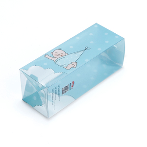 Recyclable Clear Transparent Plastic Box for Baby Bottle Digital Cleaning Storage Packaging with Custom Printed Handle Hole - Product Image 5