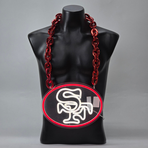 Letrero de neón LED personalizado Logotipo del equipo de fútbol americano con respaldo acrílico para dormitorios de fanáticos Bares deportivos Salas de juegos - Product Image 2