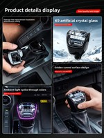 Pommeau de levier de vitesse en cristal de remplacement pour Prado 2024-2026 et Land Cruiser 250, compatible avec les conduites à gauche/droite, ajustement OLIVER