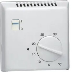 Compatibile con Termostato Elettronico da Parete Hager, 1 Contatto di Commutazione 8A 230V, Interruttore a Temperatura Controllata - Product Image 1