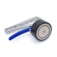Lifter magnétique à une main 30KG/60KG facile à utiliser sélecteur d'aimant de levage magnétique industriel de force forte pour le chantier de construction