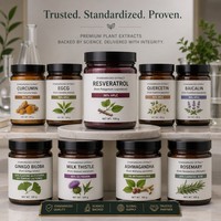 Extrait de Polygonum Cuspidatum Naturel en Poudre Qualité Alimentaire 50% 98% Trans-Resvératrol Emballé Sous Vide en Contenant en Verre