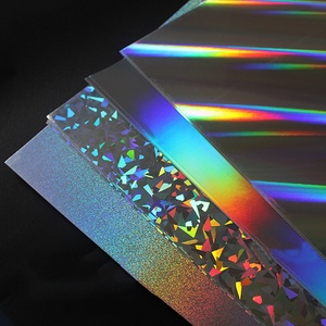 Película Autoadhesiva Plateada para Etiquetas Láser, Resistente al Agua, Etiqueta Mágica de Color Brillante, Papel Holográfico para Códigos de Barras - Product Image 1