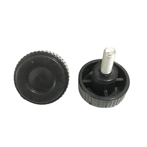 Vis de réglage à tête en caoutchouc, tête ronde recouverte de plastique, zinguée, pour machines et équipements, norme GB836 - Product Image 2